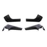Camco 42452 Gutter Spout Wide / Long Black 4 Pack